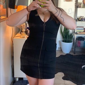 LBD - top shop black 60s inspired dress